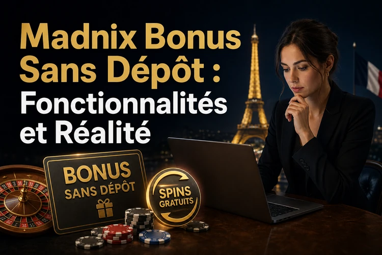 Madnix Bonus Sans Dépôt : Fonctionnalités et Réalité des Offres